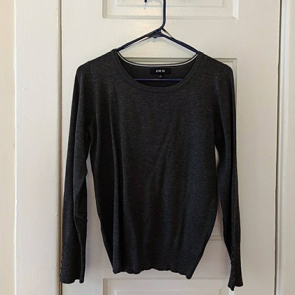Charcoal grey sweater